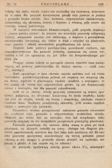 Pszczelarz : organ Towarzystwa Pszczelniczego w Krakowie. 1920, nr 11