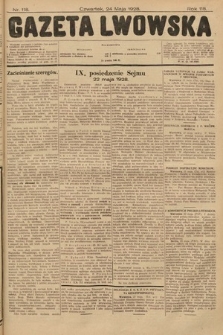 Gazeta Lwowska. 1928, nr 118