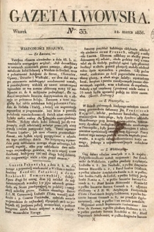 Gazeta Lwowska. 1836, nr 35