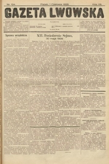 Gazeta Lwowska. 1928, nr 124