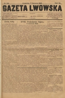 Gazeta Lwowska. 1928, nr 129