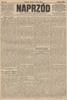 Naprzód : organ polskiej partyi socyalno-demokratycznej. 1905, nr 187