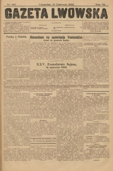 Gazeta Lwowska. 1928, nr 140