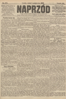 Naprzód : organ polskiej partyi socyalno-demokratycznej. 1905, nr 279