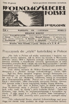 Wolnomyśliciel Polski. 1931, nr 25