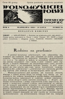 Wolnomyśliciel Polski. 1933, nr 24