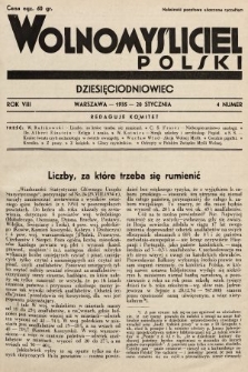 Wolnomyśliciel Polski. 1935, nr 4