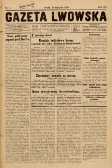 Gazeta Lwowska. 1930, nr 11