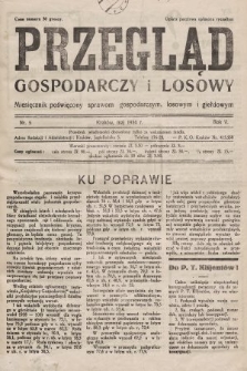 Przegląd Gospodarczy i Losowy : miesięcznik poświecony sprawom gospodarczym, losowym i giełdowym. 1934, nr 5