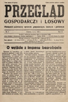 Przegląd Gospodarczy i Losowy : miesięcznik poświecony sprawom gospodarczym, losowym i giełdowym. 1935, nr 2