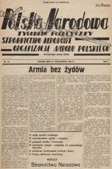 Polska Narodowa : tygodnik polityczny. 1936, nr 7a (2-gi nakład po konfiskacie)