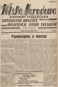 Polska Narodowa : tygodnik polityczny. 1937, nr 2