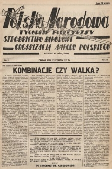 Polska Narodowa : tygodnik polityczny. 1937, nr 3