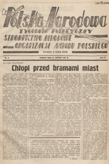 Polska Narodowa : tygodnik polityczny. 1937, nr 8