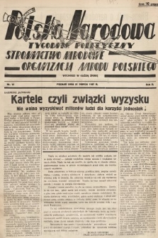 Polska Narodowa : tygodnik polityczny. 1937, nr 12