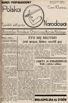 Polska Narodowa : tygodnik polityczny. 1938, nr 14