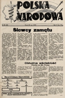 Polska Narodowa. 1938, nr 22