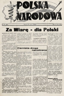 Polska Narodowa. 1938, nr 25