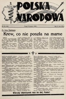 Polska Narodowa. 1938, nr 45