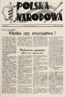 Polska Narodowa. 1938, nr 46