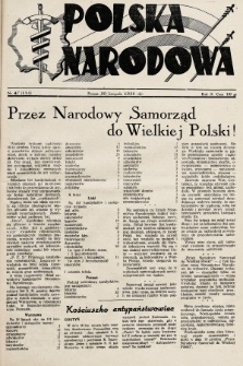 Polska Narodowa. 1938, nr 47