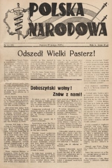 Polska Narodowa. 1939, nr 8