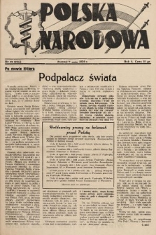 Polska Narodowa. 1939, nr 19