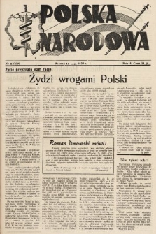 Polska Narodowa. 1939, nr 20