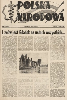 Polska Narodowa. 1939, nr 21