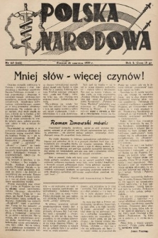 Polska Narodowa. 1939, nr 25