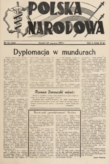 Polska Narodowa. 1939, nr 26