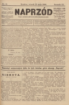 Naprzód : organ polskiej partyi socyalno-demokratycznej. 1900, nr 51