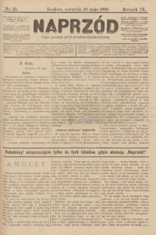 Naprzód : organ polskiej partyi socyalno-demokratycznej. 1900, nr 53