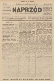 Naprzód : organ polskiej partyi socyalno-demokratycznej. 1900, nr 64