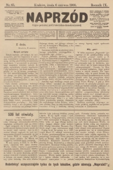 Naprzód : organ polskiej partyi socyalno-demokratycznej. 1900, nr 65