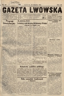 Gazeta Lwowska. 1930, nr 197