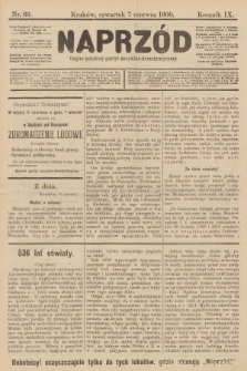 Naprzód : organ polskiej partyi socyalno-demokratycznej. 1900, nr 66