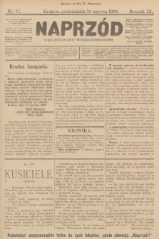 Naprzód : organ polskiej partyi socyalno-demokratycznej. 1900, nr 77