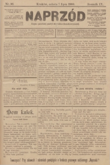 Naprzód : organ polskiej partyi socyalno-demokratycznej. 1900, nr 96