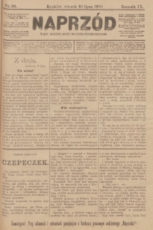 Naprzód : organ polskiej partyi socyalno-demokratycznej. 1900, nr 99
