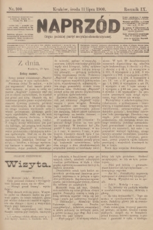 Naprzód : organ polskiej partyi socyalno-demokratycznej. 1900, nr 100