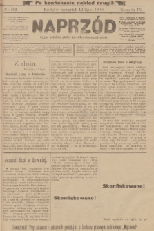 Naprzód : organ polskiej partyi socyalno-demokratycznej. 1900, nr 101 (po konfiskacie nakład drugi!)