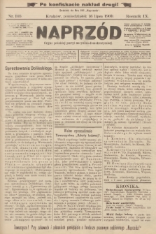 Naprzód : organ polskiej partyi socyalno-demokratycznej. 1900, nr 105 (po konfiskacie nakład drugi!)