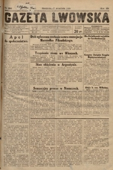 Gazeta Lwowska. 1930, nr 206