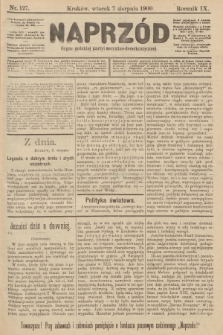 Naprzód : organ polskiej partyi socyalno-demokratycznej. 1900, nr 127