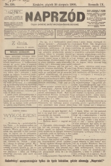 Naprzód : organ polskiej partyi socyalno-demokratycznej. 1900, nr 130 [nakład pierwszy skonfiskowany]