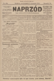 Naprzód : organ polskiej partyi socyalno-demokratycznej. 1900, nr 154