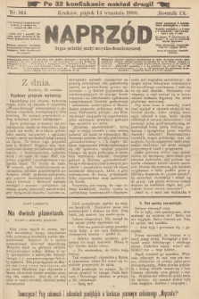 Naprzód : organ polskiej partyi socyalno-demokratycznej. 1900, nr 164 (po konfiskacie nakład drugi!)