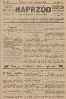 Naprzód : organ polskiej partyi socyalno-demokratycznej. 1900, nr 178