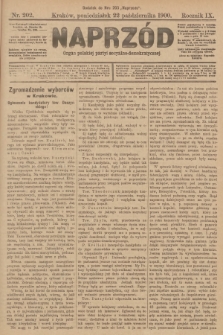 Naprzód : organ polskiej partyi socyalno-demokratycznej. 1900, nr 202